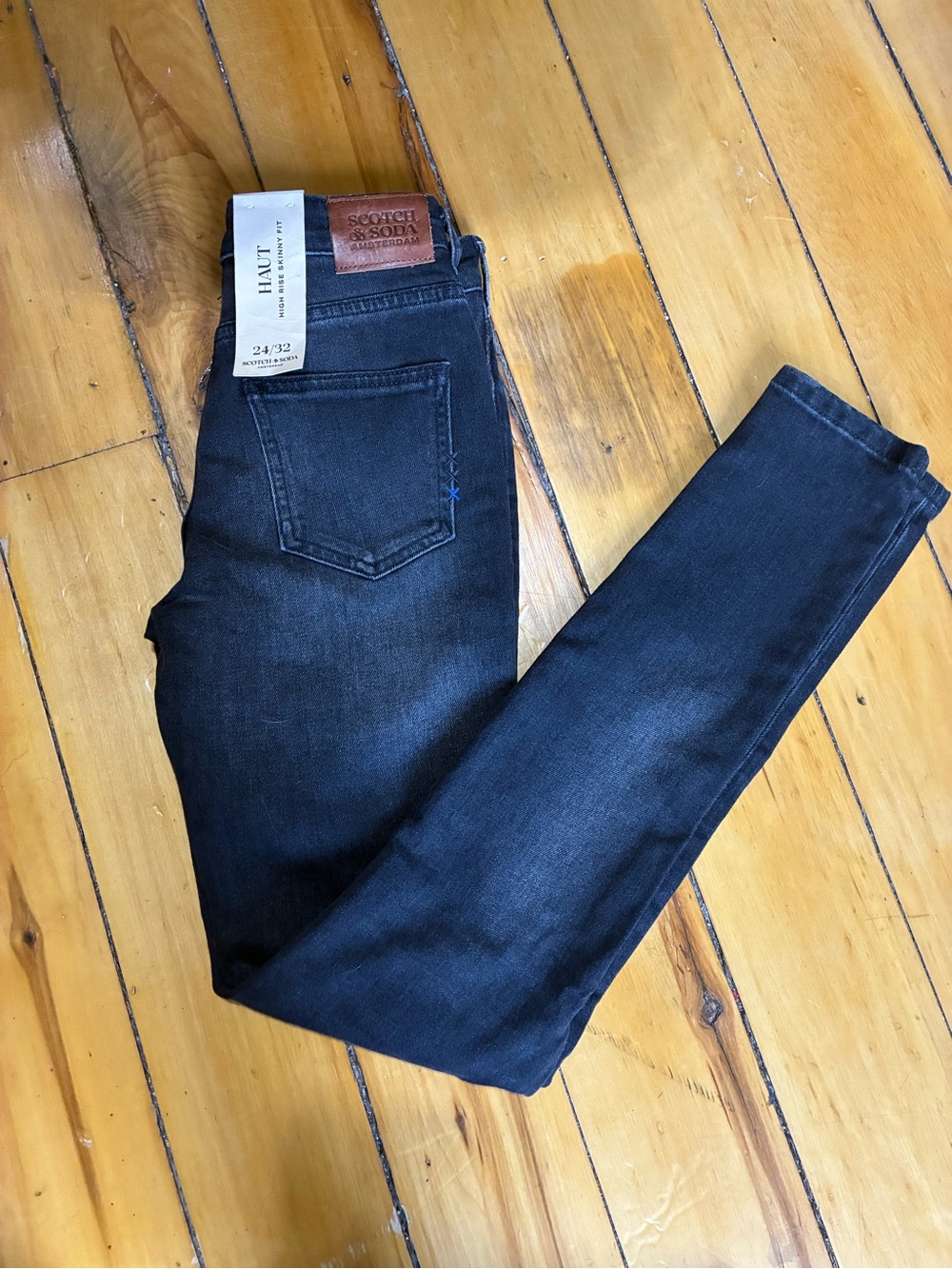 NWT Scotch & Soda Women’s High Rise Skinny Jeans 24 x 32